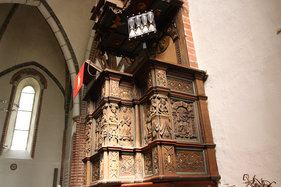 Die Kanzel in St. Johannis Krummesse